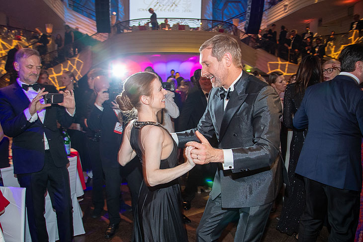 Josefine Preuss, Daniel Boschmann  @ 50. Deutscher Filmball im Hotel Bayerischer Hof in M&uuml;nchen am 24.01.2026 (&copy;Foto: SPIO / Jessica Kassner)